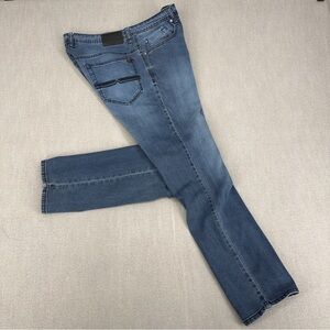 Buffalo David Bitton Jeans Men 36x34 Axel Slim Stretch Straight Denim Big Stitch